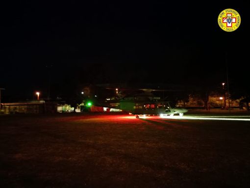 Uomini del Soccorso Alpino Piemontese rientrati dalla missione in Emilia Romagna