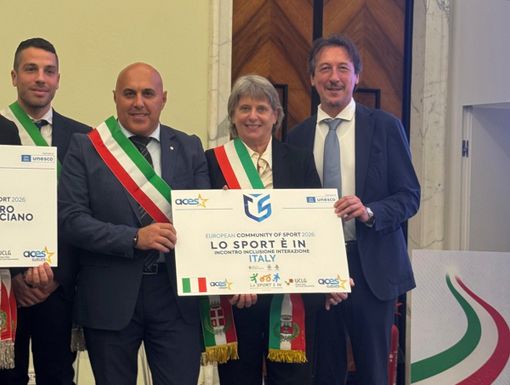 Borgomanero, Briga Novarese e Gattico-Veruno premiati come Comunità Europea dello Sport 2026