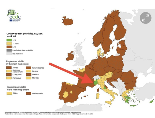 Il Piemonte resta una delle poche regioni verdi in Europa Il Piemonte resta una delle poche regioni verdi in Europa