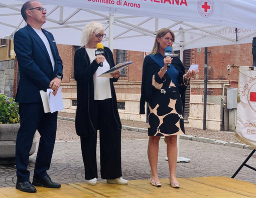 La Croce Rossa di Arona ha festeggiato il suo cinquantesimo anno di fondazione