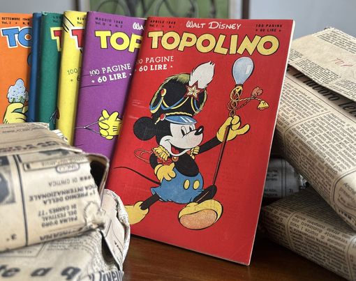 Curiosità: a Torino si mette all'asta un Topolino preziosissimo, dal numero uno al centouno