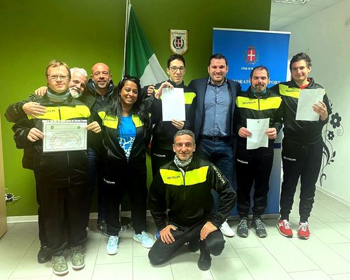 I nuotatori paralimpici hanno incontrato l’assessore De Grandis I nuotatori paralimpici hanno incontrato l’assessore De Grandis