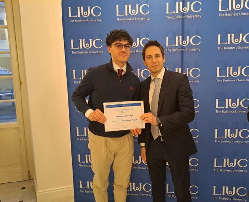 Borsa di studio Liuc per Andrea Silvano Pracchi, studente di Castelletto Sopra Ticino