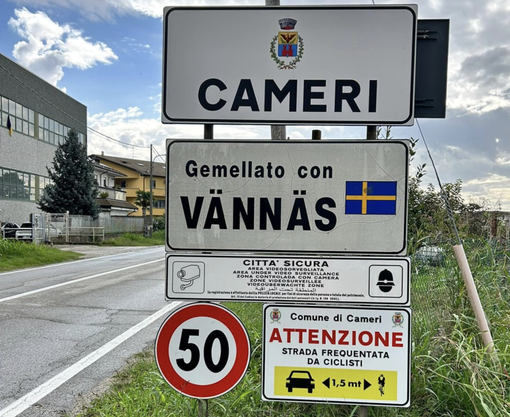 Cameri: posizionati i cartelli &quot;salva ciclisti&quot;