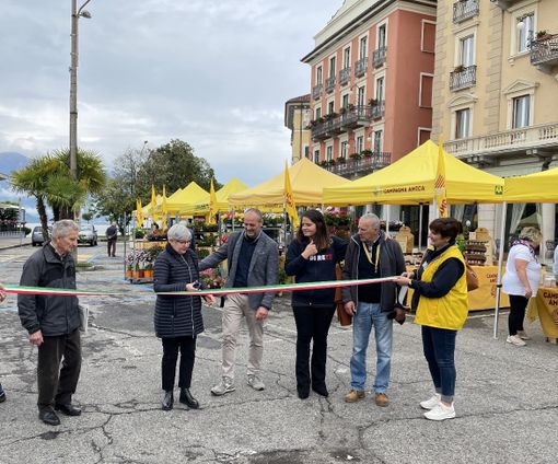 Coldiretti Novara-Vco: inaugurato il mercato stagionale di Campagna Amica a Verbania