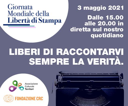 Giornata Mondiale della Libertà di Stampa: conversazioni con giornalisti, editori, influencer e scrittori. On line sui nostri quotidiani