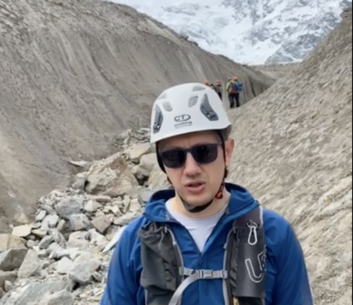 Il fronte del ghiacciaio Belvedere arretra cinque metri all'anno VIDEO