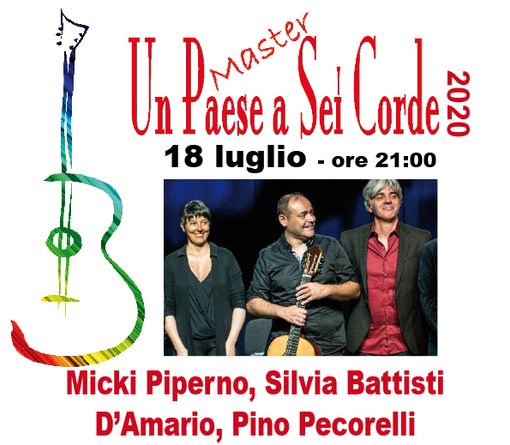 Sabato 18 Luglio a Baveno per la rassegna ‘un paese a 6 corde’ Miki Piperno e la sua Orchestra Immaginaria