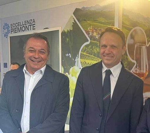 L'assessore Bongioanni e il ministro Lollobrigida