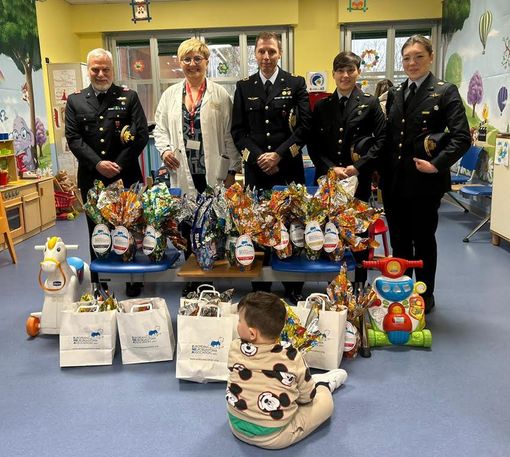 Generosità Pasquale all'azienda ospedaliera universitaria di Novara