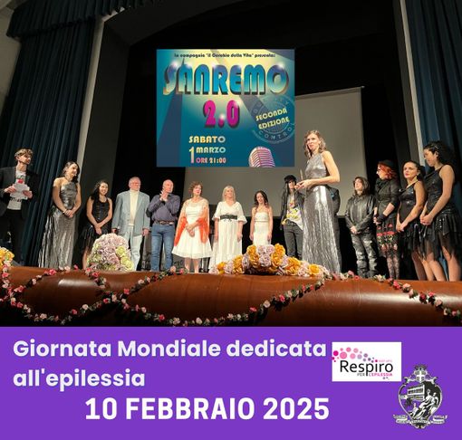 Giornata mondiale dell'epilessia: successo per lo spettacolo teatrale "Sanremo 2.0" a Novara