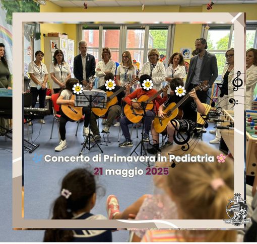 Note di primavera per i piccoli pazienti: concerto in Pediatria al Maggiore Note di primavera per i piccoli pazienti: concerto in Pediatria al Maggiore