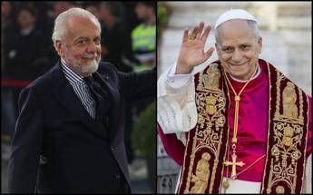 Papa Leone accoglie il Napoli: &quot;Scudetto gran traguardo&quot;. Il dono di De Laurentiis