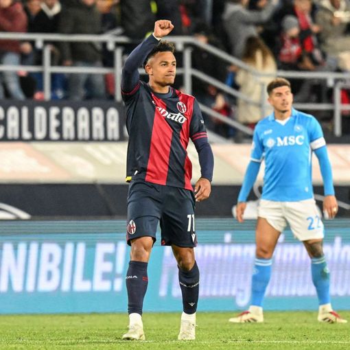 Il Napoli frena a Bologna e l’Inter resta in testa a +3