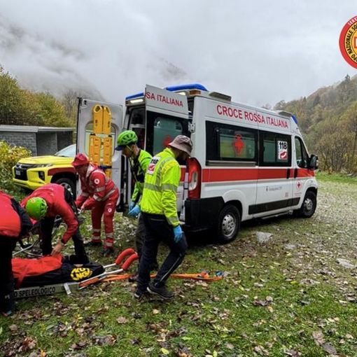 Curino, ciclista infortunato in e-bike: interviene il Soccorso Alpino (Foto di repertorio).