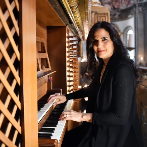Giovanna Emanuela Fornari all’organo Mascioni della basilica di San Gaudenzio