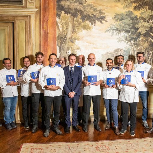 Enrico Derflingher e i cuochi Euro Toques esaltano il gorgonzola