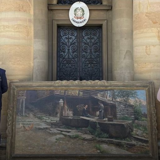 Dipinto rubato restituito dai carabinieri al propietario
