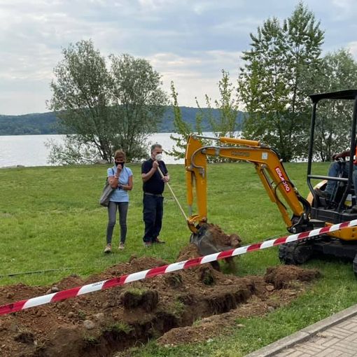 Quasi pronte le tre spiaggie di Arona