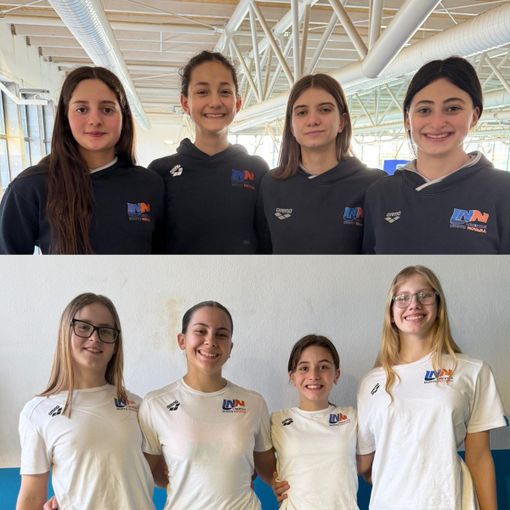 Le “ondine” della Libertas Nuoto Novara brillano ai Campionati italiani invernali Juniores