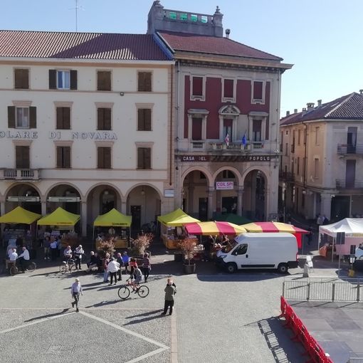 Fiera agricola e artigiana: ieri in piazza Cavour protagonisti i prodotti, la tradizione e la cultura contadina locali