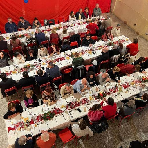 Successo per la prima edizione della “Cena natalizia di solidarieta’”