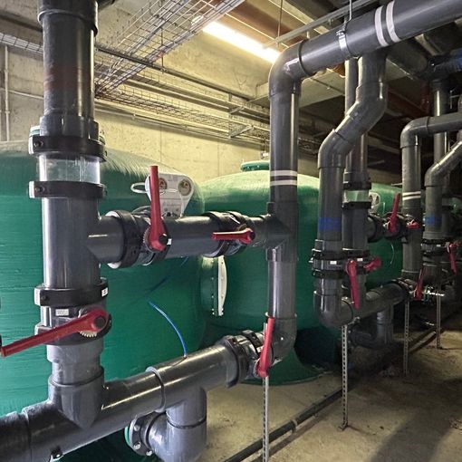 Riaperto il Centro Sportivo del Terdoppio con il nuovo sistema di filtraggio