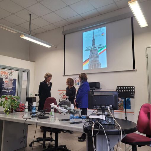 La visita del Console Generale di Germania all'ITI OMAR Novara e la qualificante sinergia tra scuola e imprese del territorio