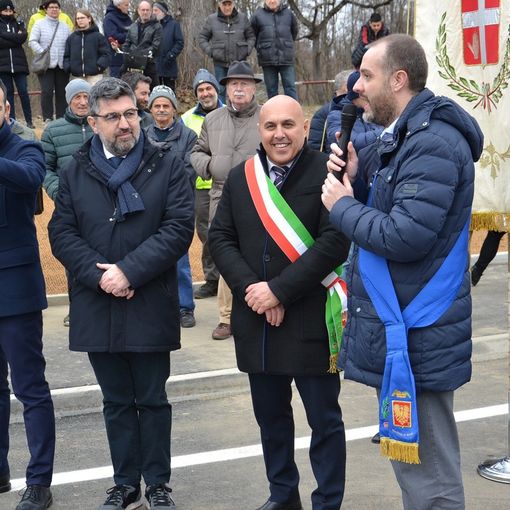 Soddisfazione di Binatti per il nuovo sottopasso ferroviario di Borgomanero
