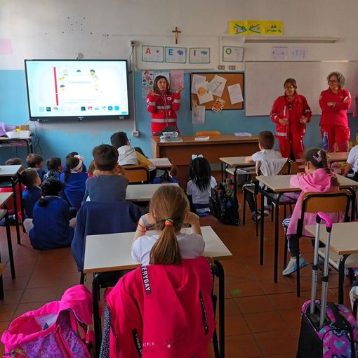 Realizzato il progetto “Soccorso bambino” organizzato dal Comitato locale di Arona della Croce Rossa Italiana