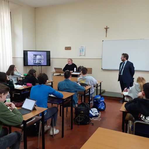 Incontro al Liceo scientifico salesiano San Lorenzo di Novara sul tema della Campagna di Russia