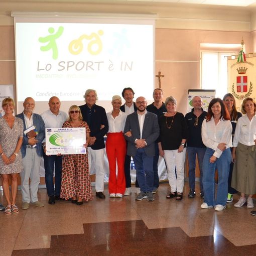 Borgomanero in corsa per il titolo di &quot;European Community of Sport 2026&quot;  FOTO