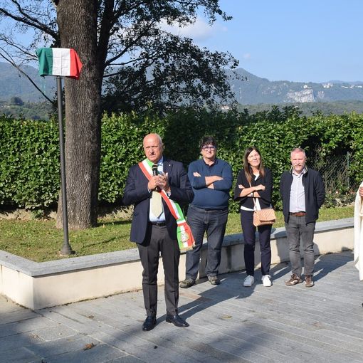 Inaugurazione della ristrutturazione di Piazza Europa al Lido di Buccione