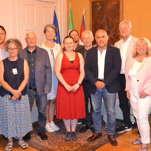 A Palazzo Tornielli  la delegazione tedesca per il progetto Erasmus+ sui migranti adulti