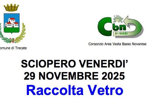 Sciopero nazionale del 29 Novembre: possibili disagi nella raccolta porta a porta