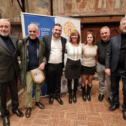 Benemerenze Coni: il consigliere Luigi Laterza celebra lo sport del Novarese
