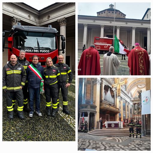 Romagnano Sesia celebra Santa Barbara: un grazie speciale ai Vigili del Fuoco