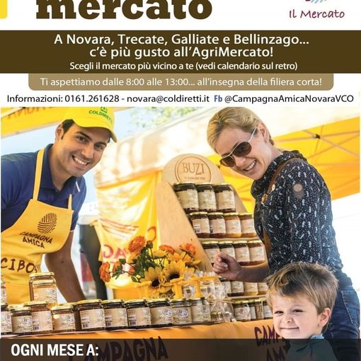 A Trecate il Mercato di Campagna Amica