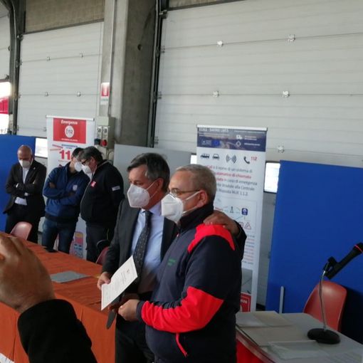 Anpas insignita dell’Attestato di Riconoscimento della Regione per il servizio al Numero Verde Sanitario Regionale