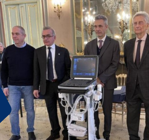 Un ecografo portatile per l’Ospedale Maggiore: tecnologia avanzata al servizio dei pazienti