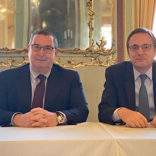 Nella foto da sinistra Giuseppe Castagna, AD di Banco BPM, insieme a Massimo Tononi, Presidente di Banco BPM