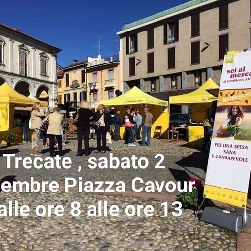 L’agrimercato di “campagna amica” in piazza cavour