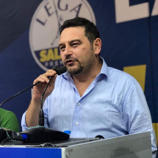 Tutti i big delle Lega novarese a Pontida con Salvini