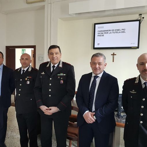 Carabinieri ed Enel più vicini per la tutela del paese