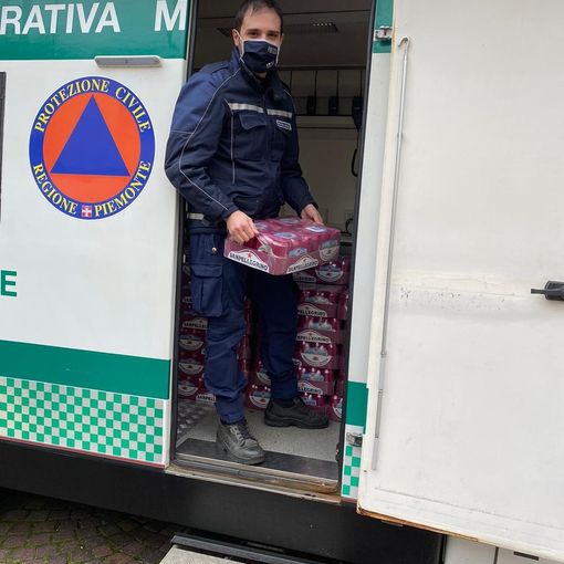 Consegnate alla Caritas di Trecate 50 quintali di cibo dal Banco Alimentare