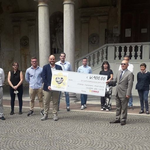 Da soci e clienti Conad un aiuto all’Ospedale di Novara