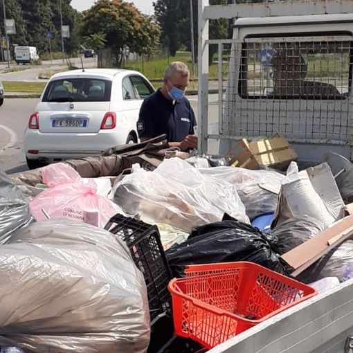 Trasportava rifiuti non tracciati, sanzionato dai vigili