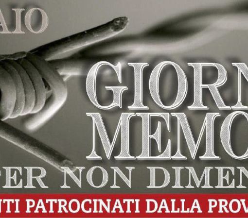 Le iniziative per la Giornata della Memoria di tutta la provincia