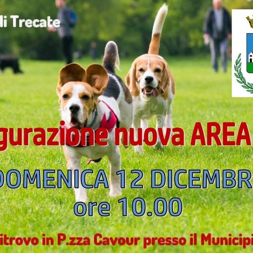 Domani l’inaugurazione dell’area cani a Trecate