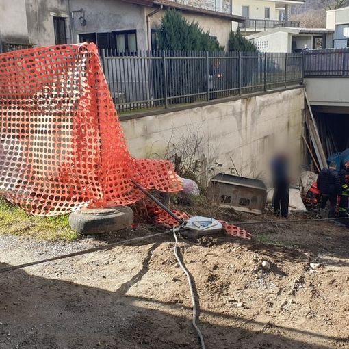 San Maurizio d'Opaglio, incidente sul lavoro in un cantiere edile
